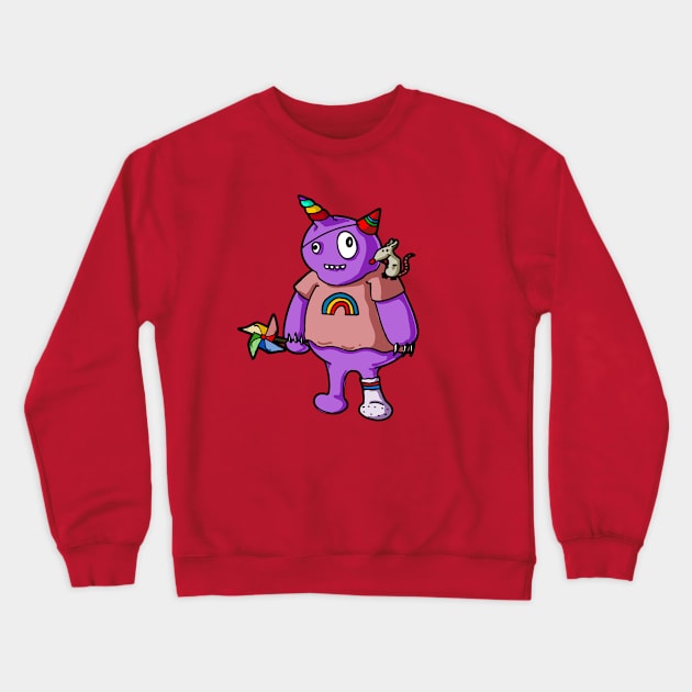 Monster Crewneck Sweatshirt by Harley Warren